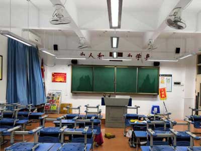 黃埔區科學城小學教室護眼燈光改造