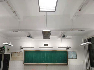 中山市古鎮高級中學教室燈改造案例